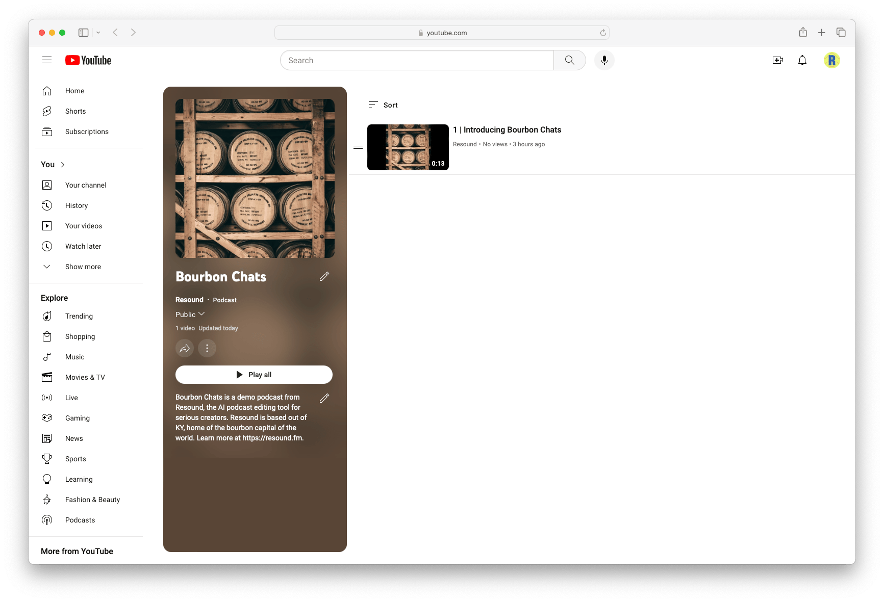 How To Post A Podcast On Youtube And Youtube Music Step By Step Resound How To Post A Podcast On Youtube And Youtube Music Step By Step Resound